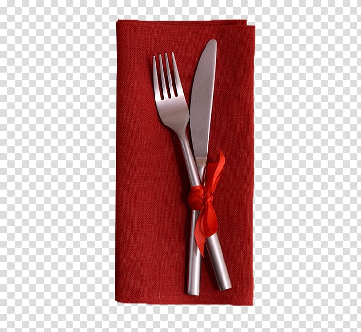 Fork Knife Spoon Cutlery, Cloth silverware fork knife transparent background PNG clipart