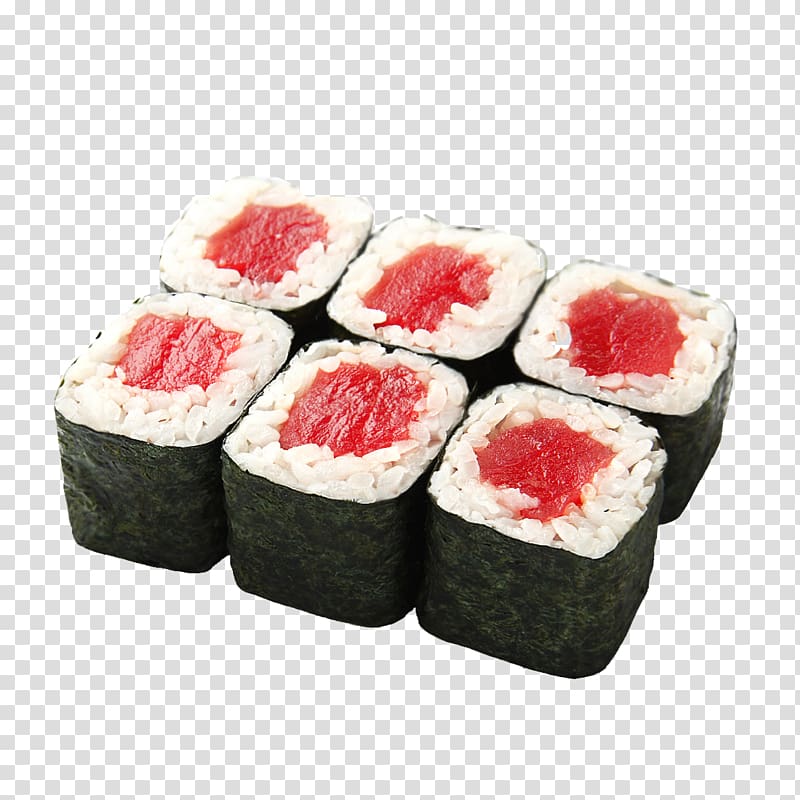 Makizushi Sushi Sake Unagi Thunnus, sushi transparent background PNG clipart