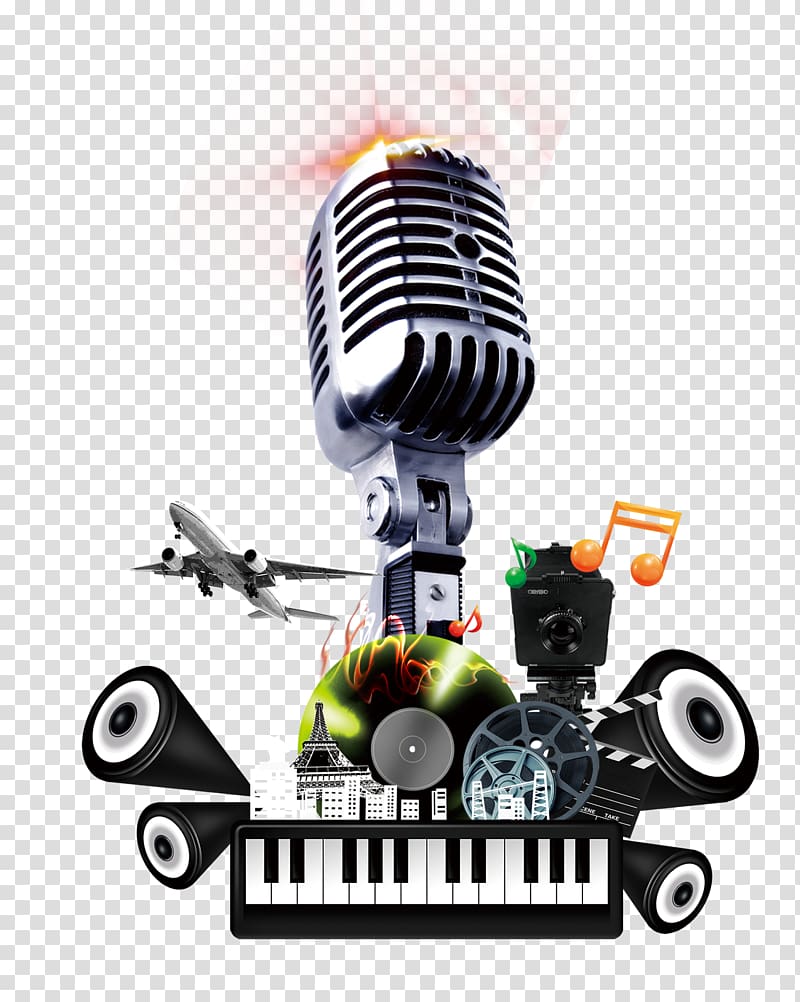 Microphone Logo Music, microphone, electronics, microphone, logo png |  Klipartz