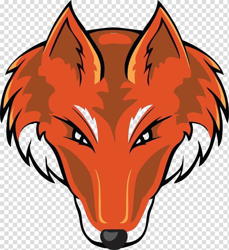 Red fox Cartoon , fox transparent background PNG clipart