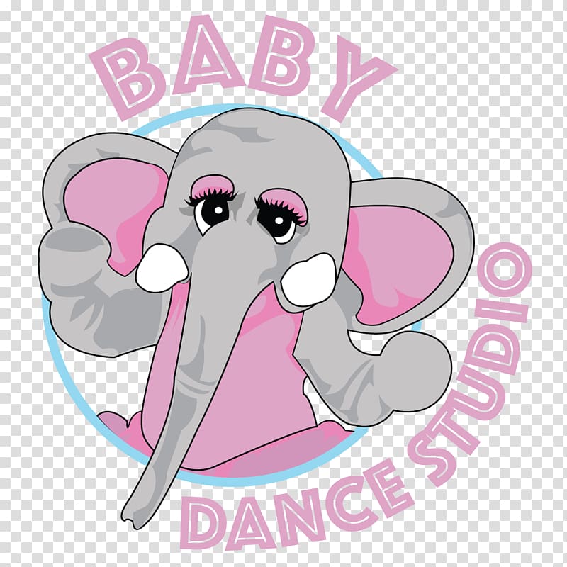 Indian elephant Dance studio Bar, logo baby transparent background PNG clipart