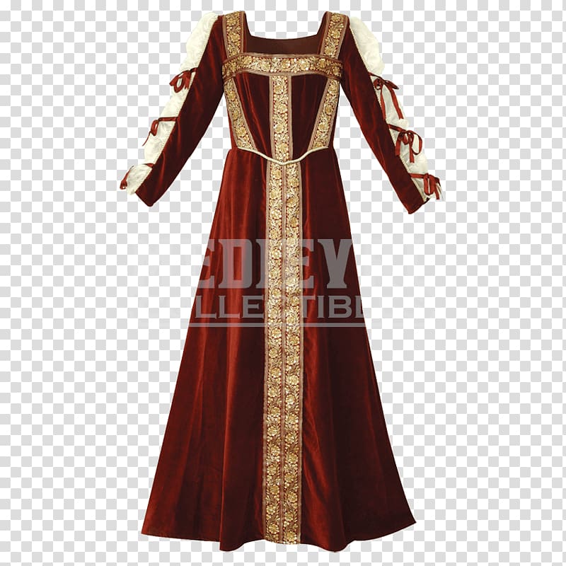 Renaissance Dress Clothing Gown Costume, dress transparent background ...