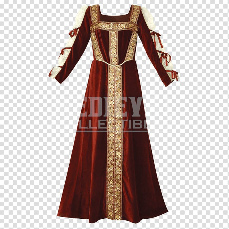 Renaissance Dress Clothing Gown Costume, dress transparent background PNG clipart