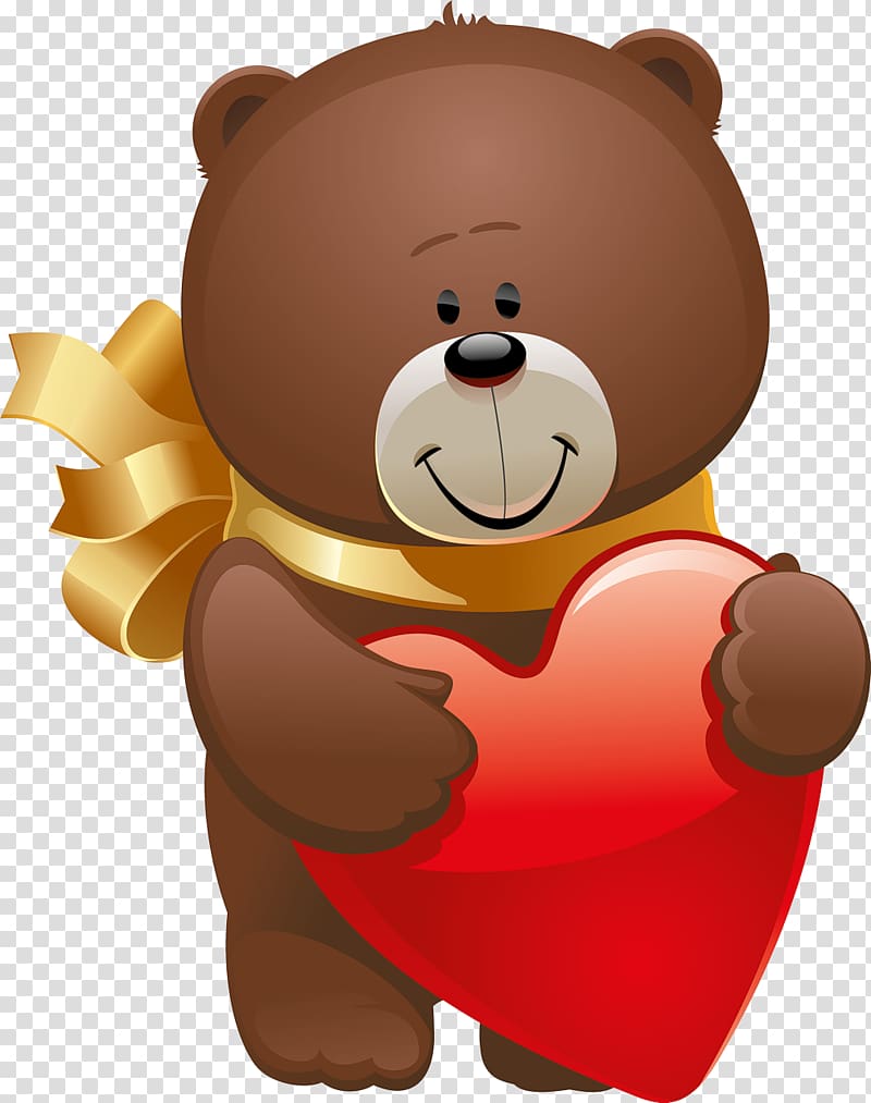 Teddy bear Valentine\'s Day Stuffed Animals & Cuddly Toys , gift cartoon teddy bear transparent background PNG clipart