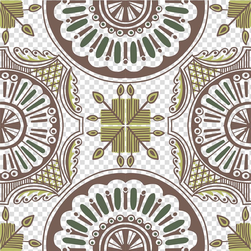 Motif Pattern, Green background transparent background PNG clipart