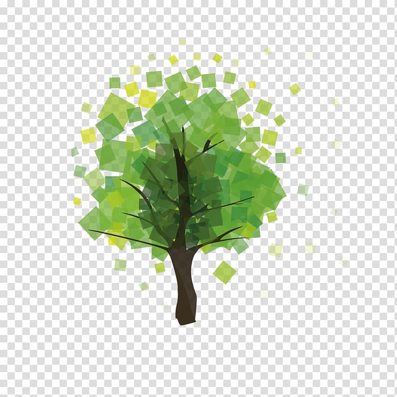 Tree Call for bids Graph Sankee Chunxia Garden Hotel, Creative green tree transparent background PNG clipart