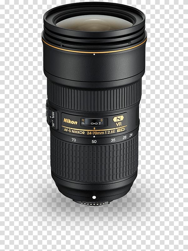 Nikon AF-S DX Nikkor 35mm f/1.8G Nikon 24-70mm f/2.8G ED AF-S Nikon AF-S Nikkor 24-70mm F/2.8E ED VR Camera lens, camera lens transparent background PNG clipart