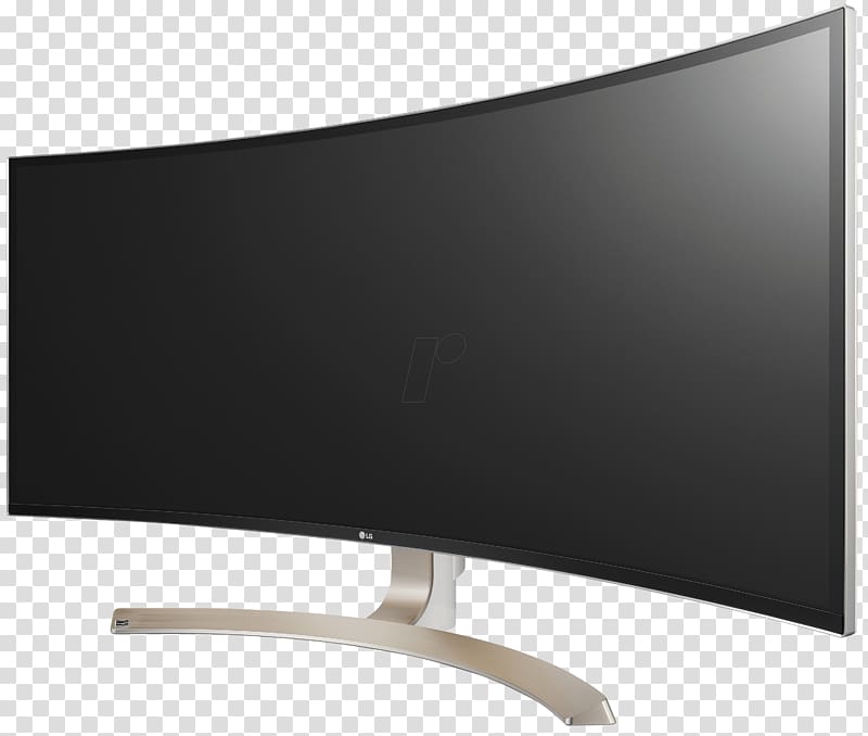 Computer Monitors LG Electronics 21:9 aspect ratio LED display, article curve transparent background PNG clipart