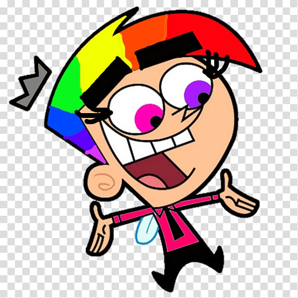 Timmy Turner Anti-Cosmo Cosmo and Wanda Cosma Poof, fairly oddparents stupid cupid transparent background PNG clipart