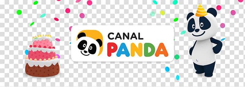 Giant panda Canal Panda Party Bear Convite, party transparent background PNG clipart