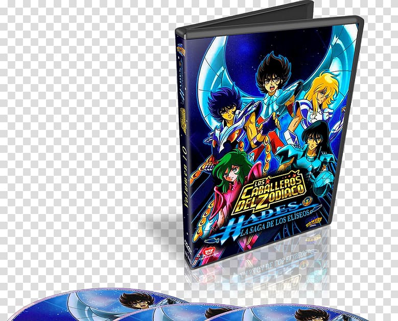 Pegasus Seiya Hades Saint Seiya: Knights of the Zodiac Elysium DVD, Dvd case transparent background PNG clipart
