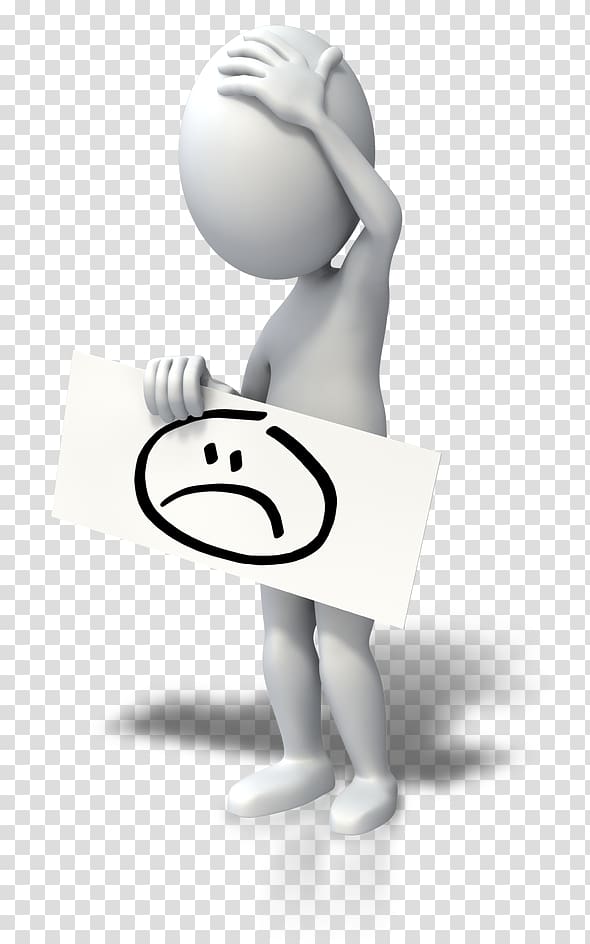 Stick figure Sadness , figure transparent background PNG clipart