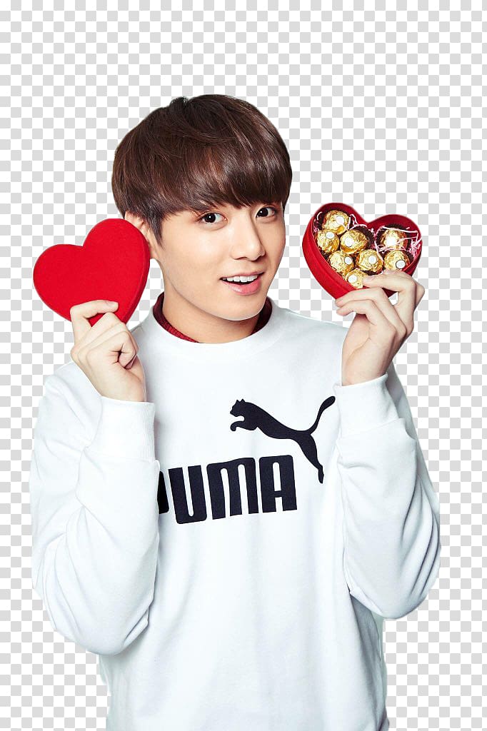 Jungkook BTS Valentine\'s Day N.O,Japanese Ver., K-pop, valentine\'s day transparent background PNG clipart