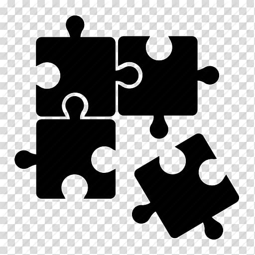 black jigsaw puzzle illustration, Tetris Computer Icons Puzzle, Jigsaw, Jig Saw Puzzle Icon transparent background PNG clipart