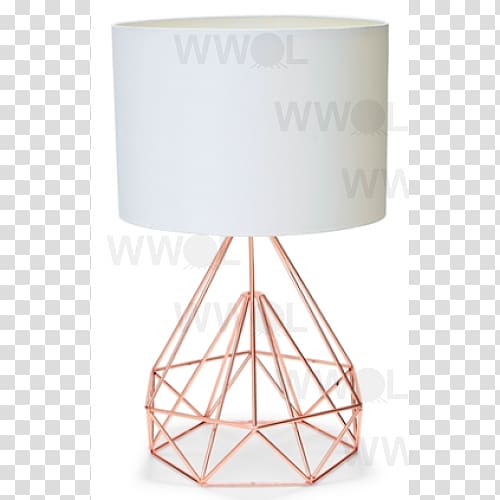 Lighting Lamp Shades Incandescent light bulb, GOLD ROSE transparent background PNG clipart