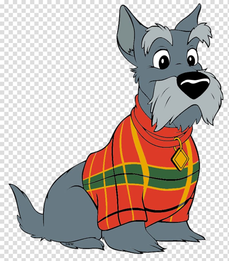 Dog breed Scottish Terrier Miniature Schnauzer Beagle The Tramp, puppy transparent background PNG clipart
