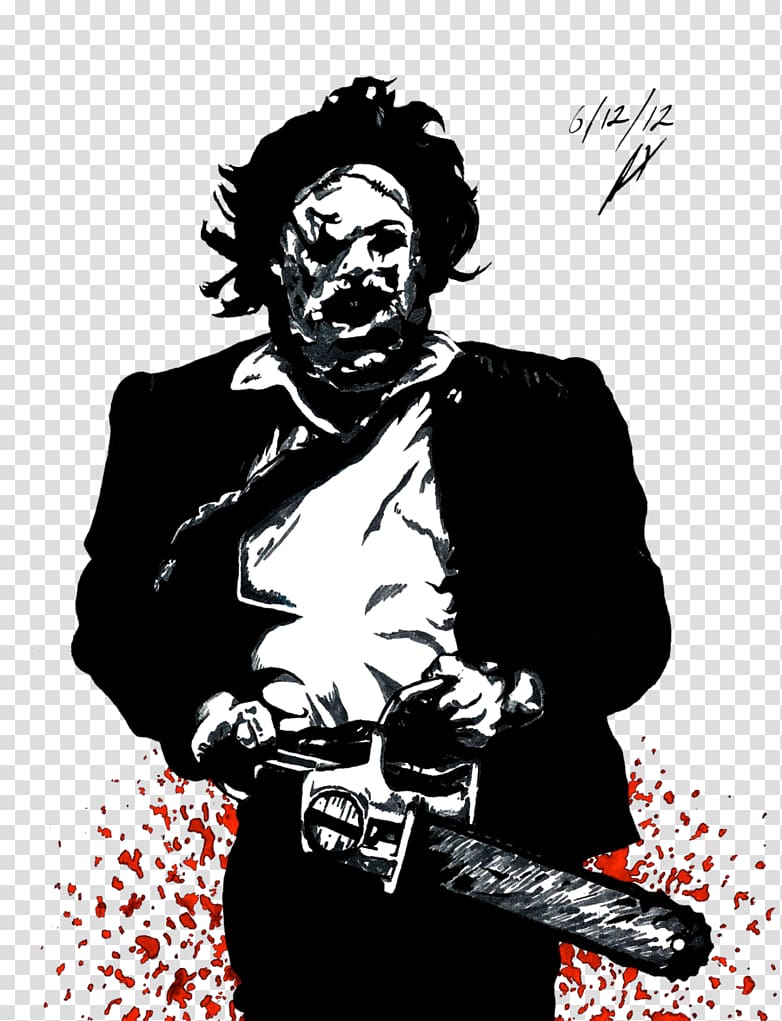Leatherface Jason Voorhees The Texas Chainsaw Massacre Film, Chainsaw Horror transparent background PNG clipart