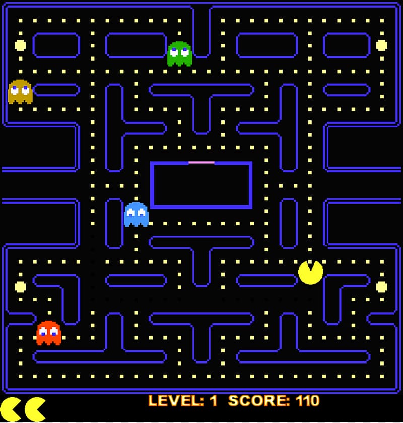 Pacman game app screenshot, Ms. Pac-Man Pac-Man Championship Edition Pac-Man 256 Pac-Man 2: The New Adventures, Pac Man transparent background PNG clipart