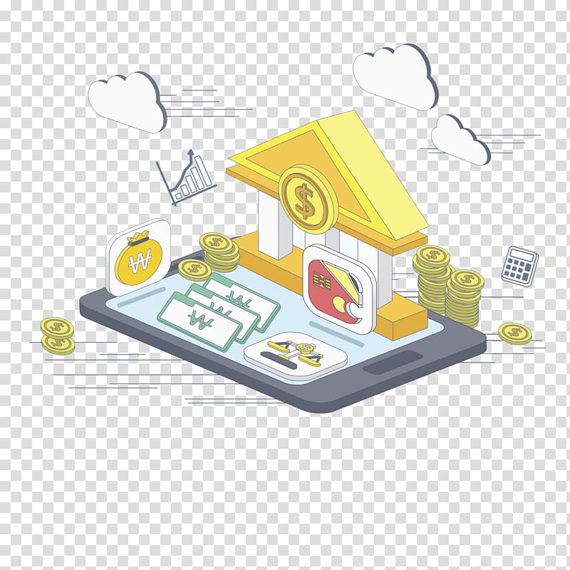 Mobile banking transparent background PNG clipart