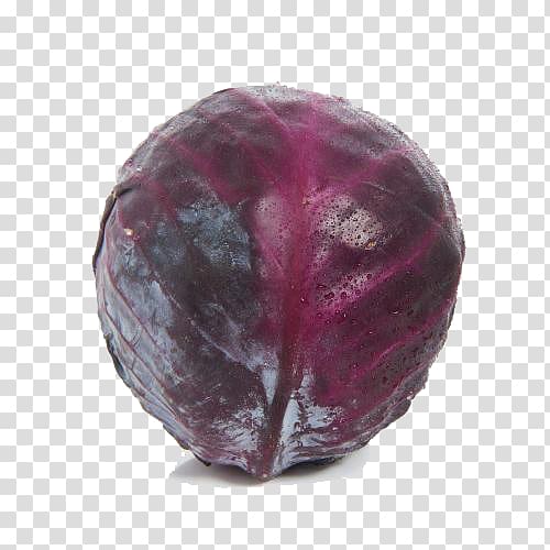 Red cabbage Vegetable Purple, Organic purple cabbage transparent background PNG clipart