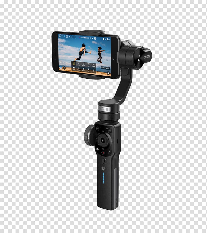 Zhiyun Gimbal Smartphone 240° rotation Filmmaking Camera, others transparent background PNG clipart