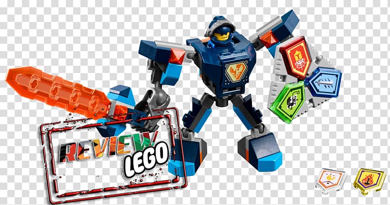 LEGO 70362 NEXO KNIGHTS Battle Suit Clay Lego minifigure Toy block, toy transparent background PNG clipart