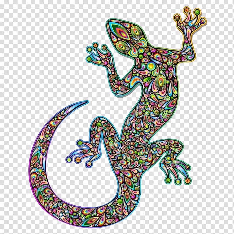 Lizard Tokay gecko Reptile, gecko transparent background PNG clipart