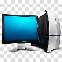 Computer desktop PC transparent background PNG clipart