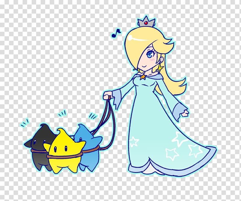 Rosalina Chibi Drawing Princess Peach Mario Series, rosalina super mario transparent background PNG clipart