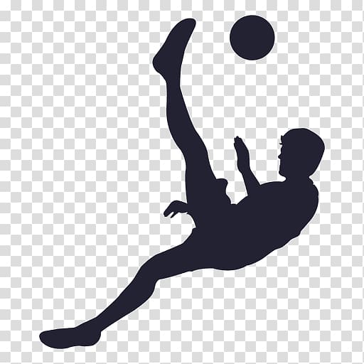 Football Bicycle kick Shooting Kickball, shooting transparent background PNG clipart