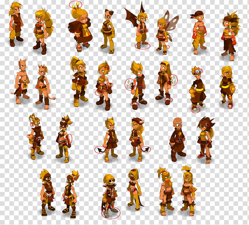 Dofus Wakfu Sprite Massively multiplayer online role-playing game Character, porter transparent background PNG clipart