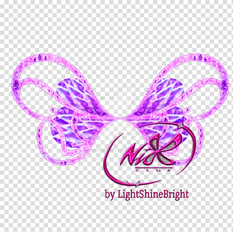 Butterflix Mythix Sirenix, shining bright transparent background PNG clipart