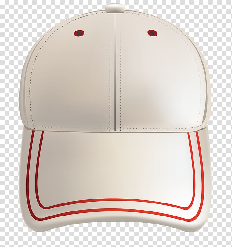 White hat Baseball cap, White hat transparent background PNG clipart