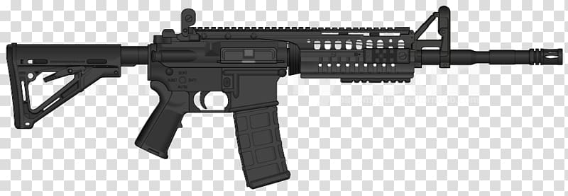 Daniel Defense Firearm AR-15 style rifle Semi-automatic rifle, M4 transparent background PNG clipart