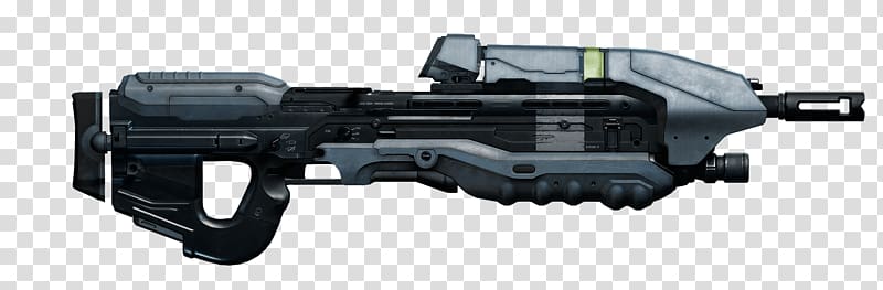 Halo 5: Guardians Master Chief Weapon Firearm Assault rifle, assault riffle transparent background PNG clipart