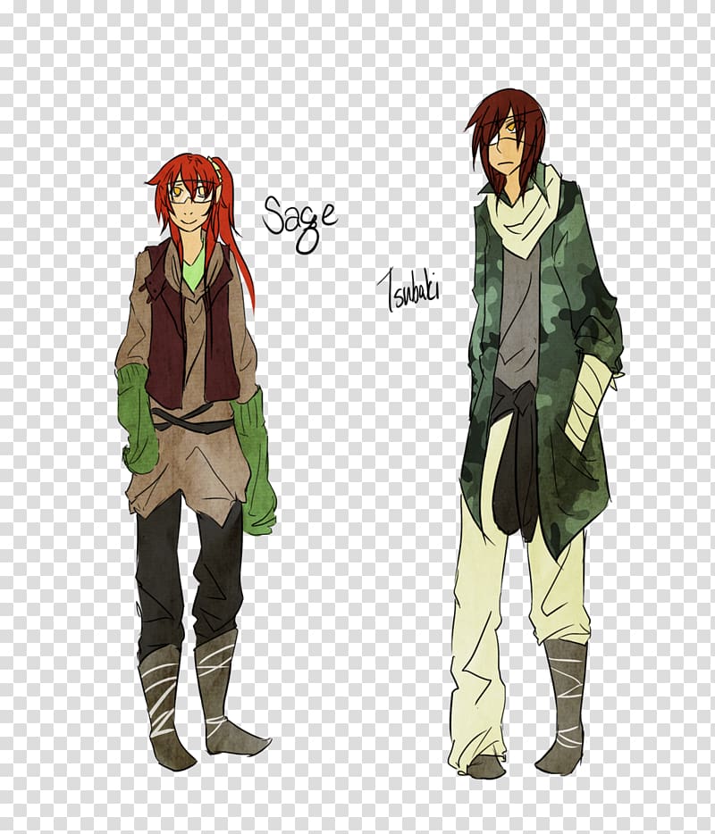 Costume design Anime Homo sapiens, Post Apocalyptic transparent background PNG clipart