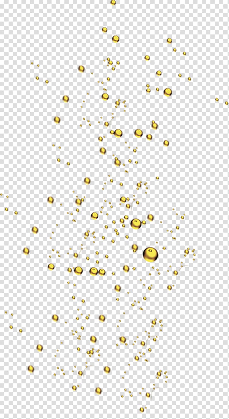 Yellow Drop Paint, Yellow droplets floating material transparent background PNG clipart