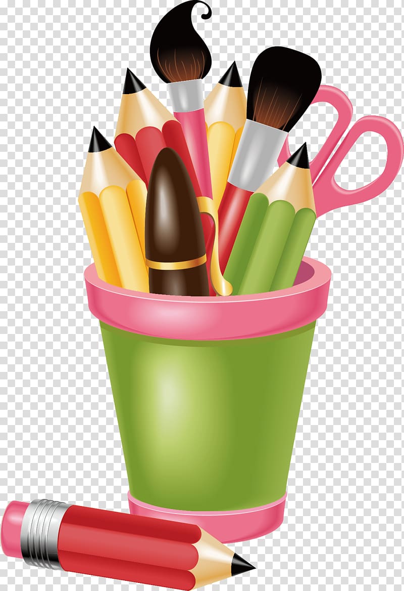 School , Painting tools transparent background PNG clipart