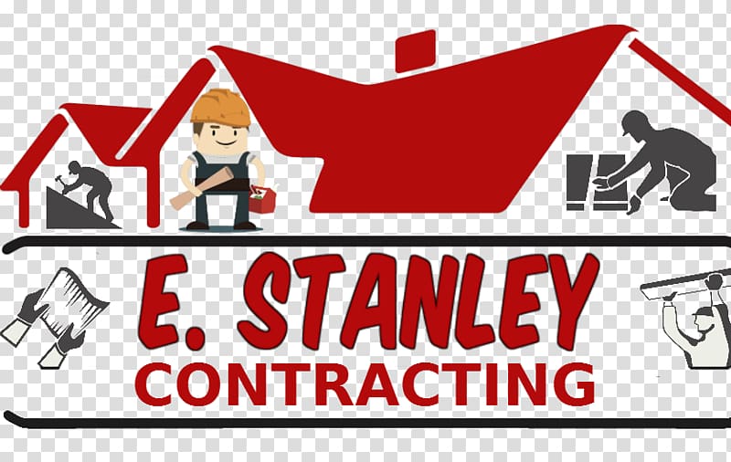 E. Stanley Contracting, Roofing Services | Siding Contractor | Roofing Installation Contractor Logo Organization Brand, Contracting transparent background PNG clipart