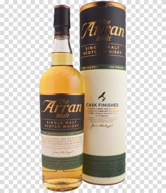 Single malt whisky Arran distillery Whiskey Scotch whisky Liqueur, Paterson Arran Ltd transparent background PNG clipart