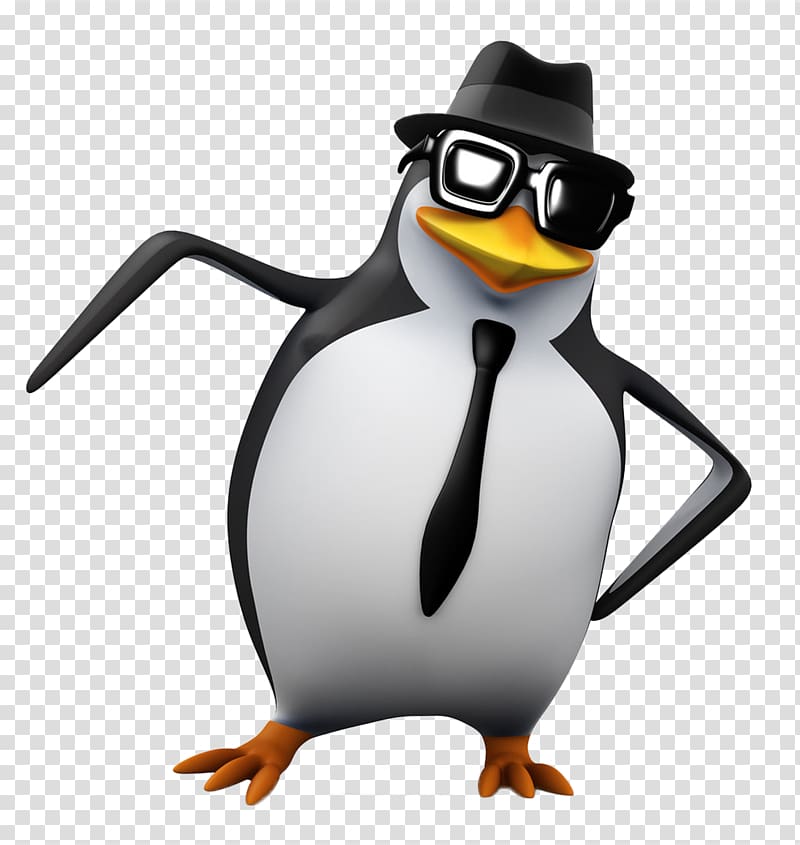 YouTube MPEG-4 Part 14 Game Film Video, 3D wearing sunglasses penguins transparent background PNG clipart