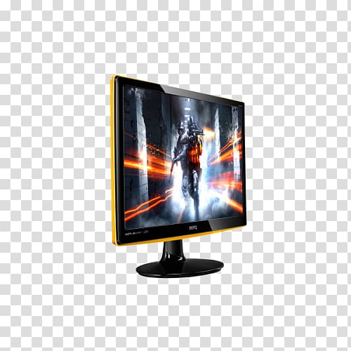 LCD television Computer Monitors LED-backlit LCD Liquid-crystal display Output device, Rl transparent background PNG clipart