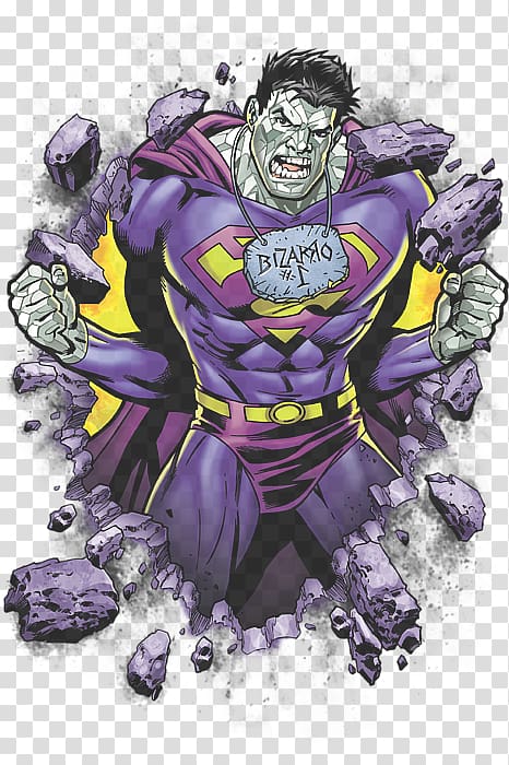 Superman Bizarro Black Adam Joker DC Comics, superman transparent background PNG clipart