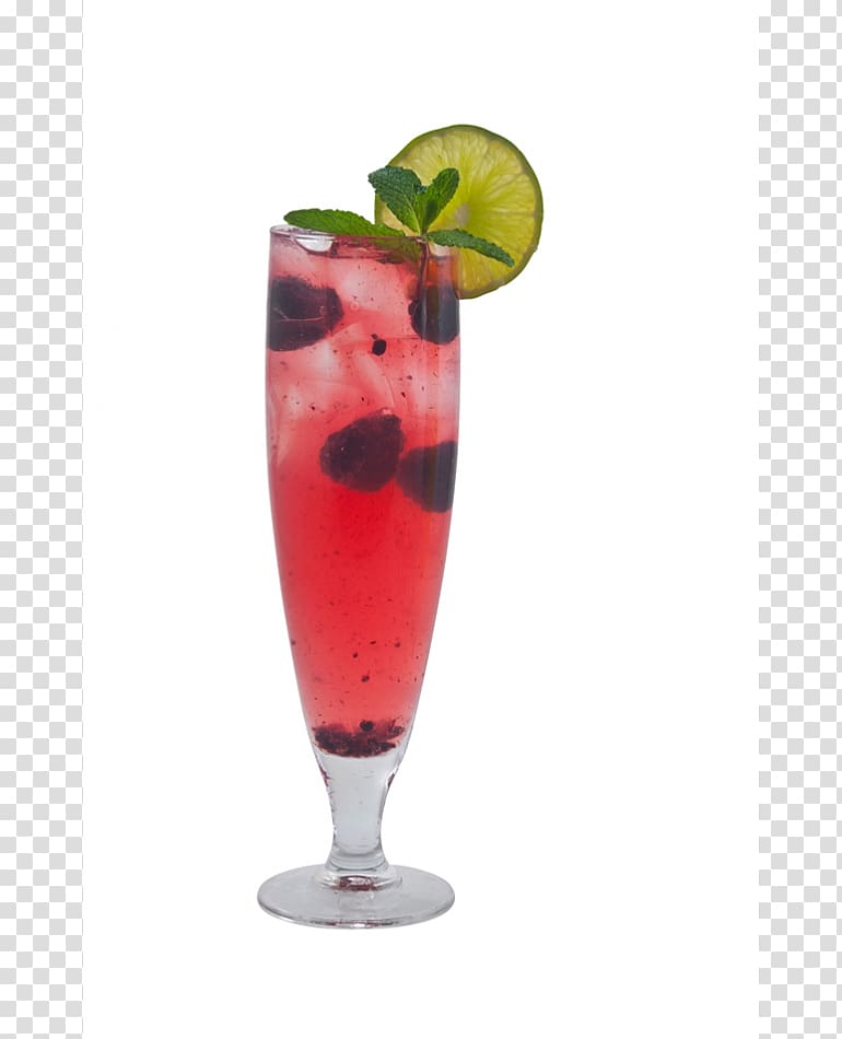 Singapore Sling Wine cocktail Sea Breeze Sex on the Beach Daiquiri, cherry transparent background PNG clipart