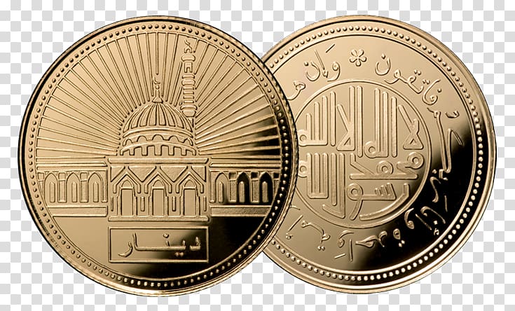 Gold coin Gold dinar Dirham, Coin transparent background PNG clipart
