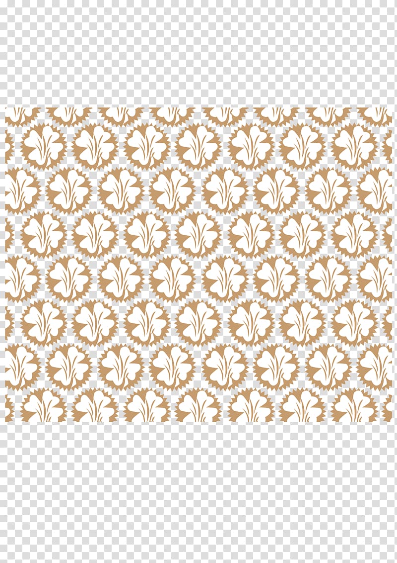Placemat White Textile Area Pattern, Flowers background element transparent background PNG clipart