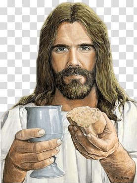 Jesus Christ , Jesus Bread transparent background PNG clipart