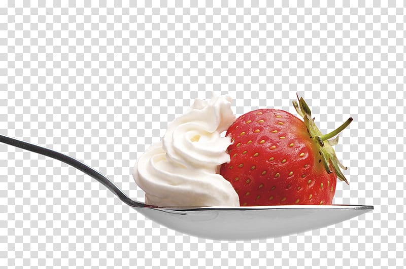 Chantilly cream Strawberry Flavor Supermarket, strawberry transparent background PNG clipart