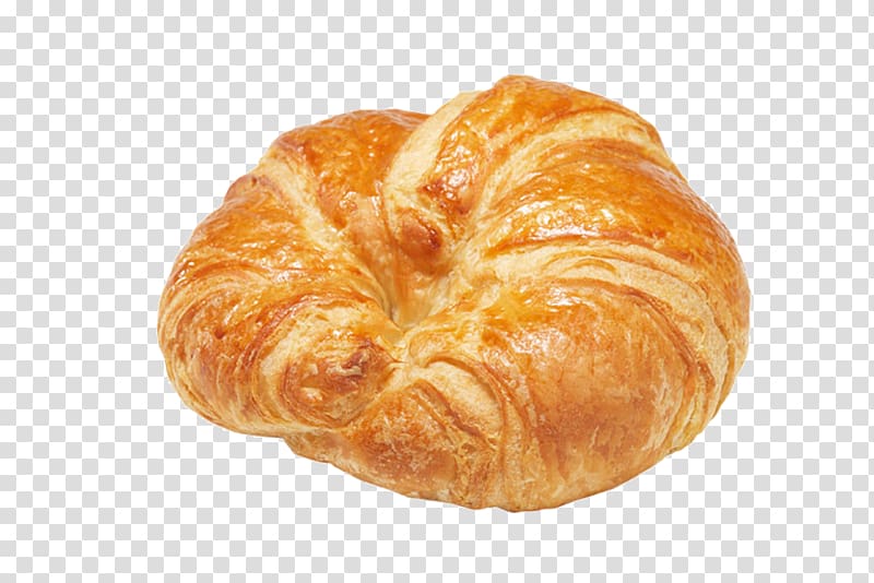 Viennoiserie Croissant Pain au chocolat Puff pastry Danish pastry, margarine croissant transparent background PNG clipart