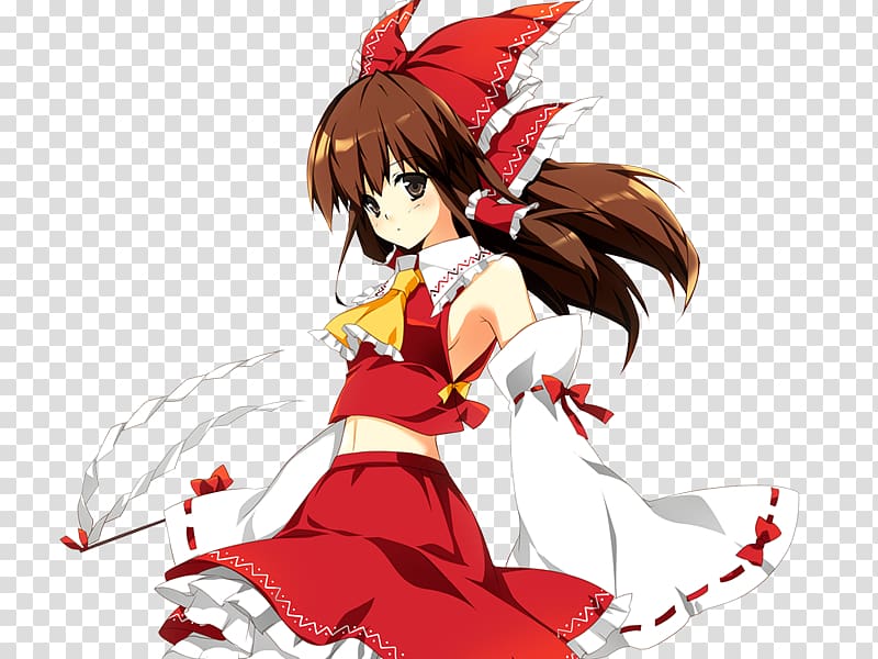 Subterranean Animism The Embodiment of Scarlet Devil Phantasmagoria of Flower View Reimu Hakurei Team Shanghai Alice, others transparent background PNG clipart